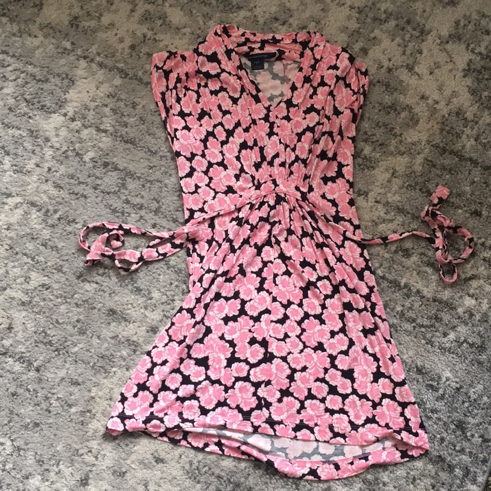 French Connection FCUK size 0 tie floral dress
